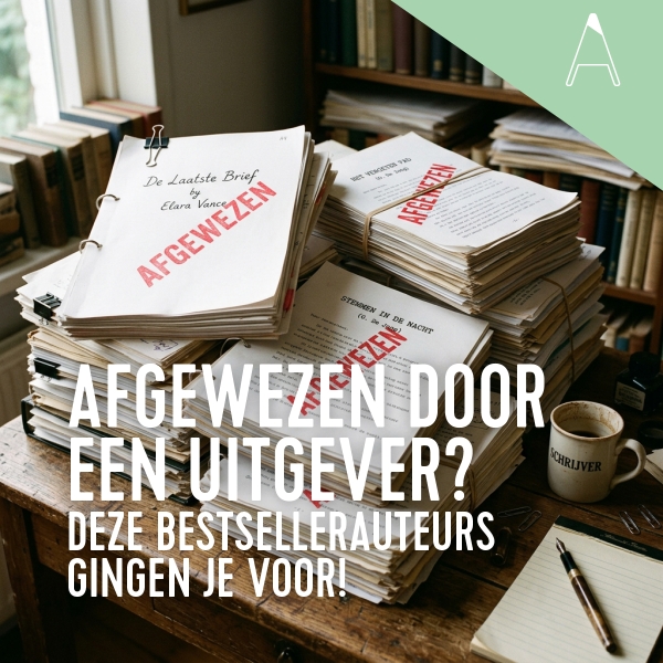 BLOG: Afgewezen door een uitgever? Deze bestsellerauteurs gingen je voor!