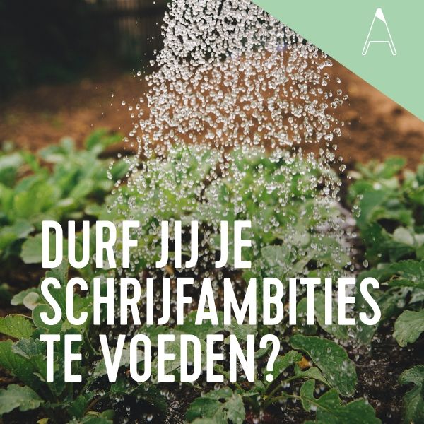 BLOG: Durf jij je schrijfambities te voeden?