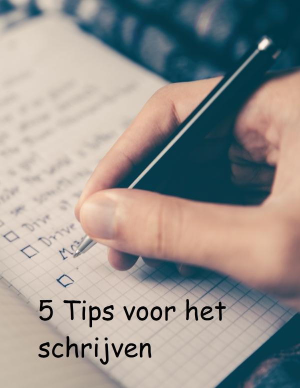 Vijf tips voor het schrijven van een informatief boek.