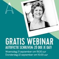 GRATIS webinar Autofictie schrijven