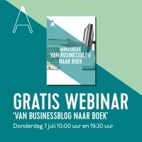 GRATIS webinar Van businessblog naar boek